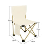 Outdoor folding chair
